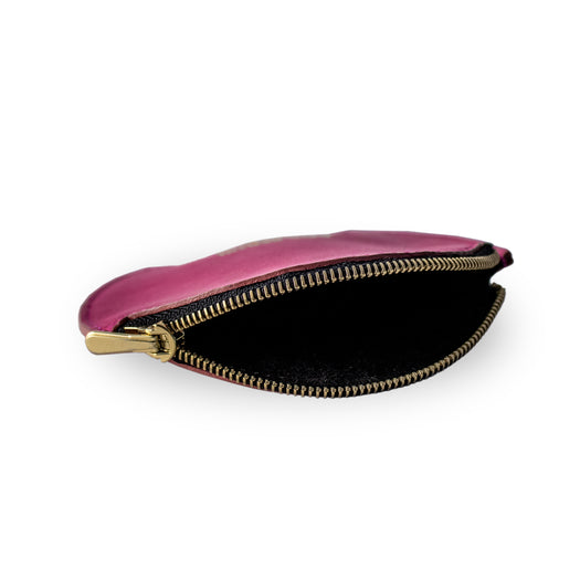 Porte-monnaie en Cuir fuchsia - Paul Bertin Paris